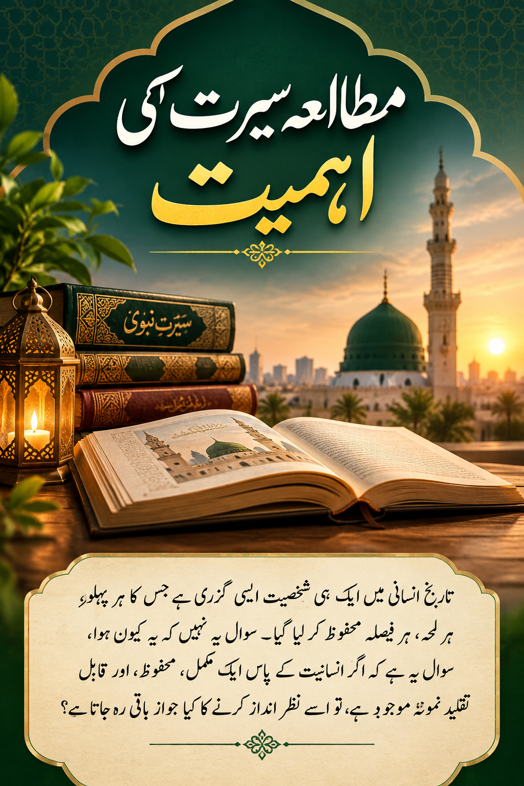 مطالعہ سیرت کی اہمیت