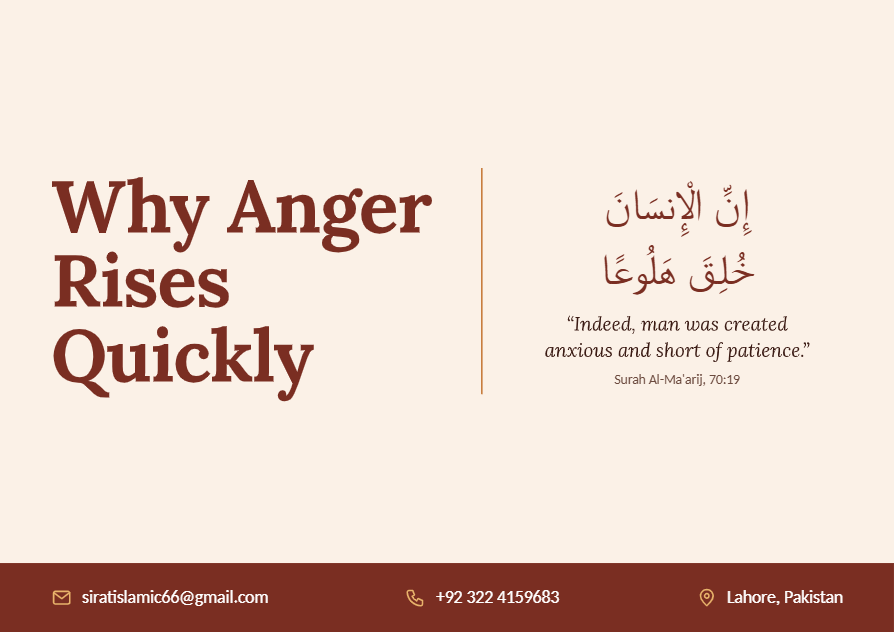 Why Anger Rises Quickly: The Real Causes Behind a Short Temper