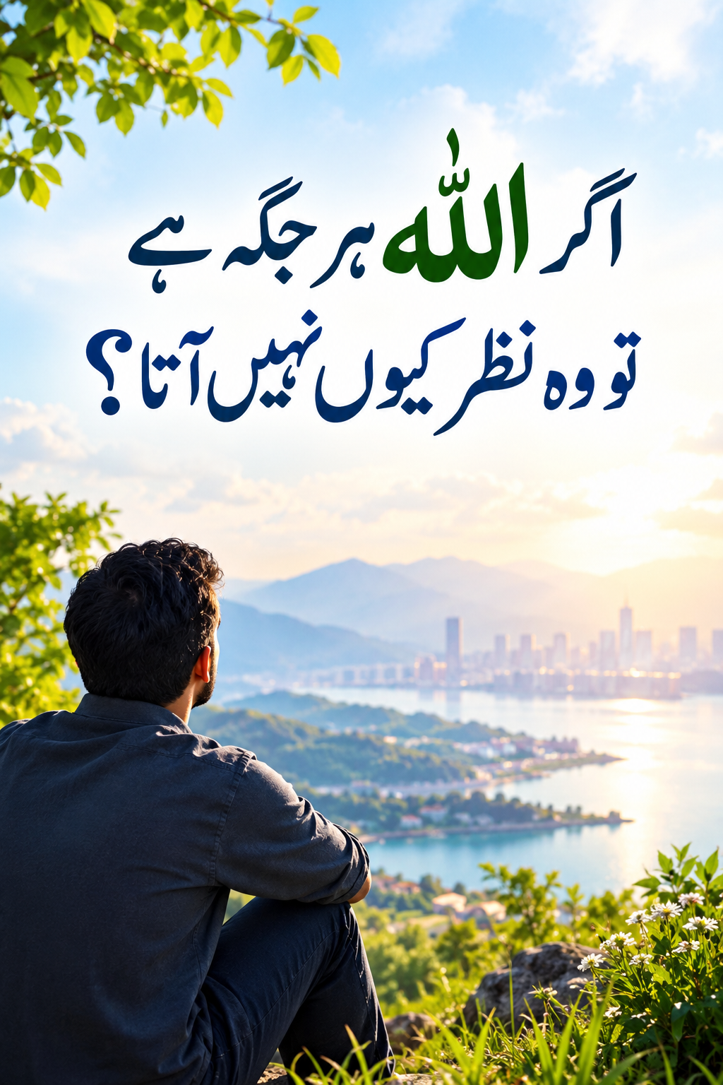 اگر اللہ ہر جگہ ہے تو وہ نظر کیوں نہیں آتا؟