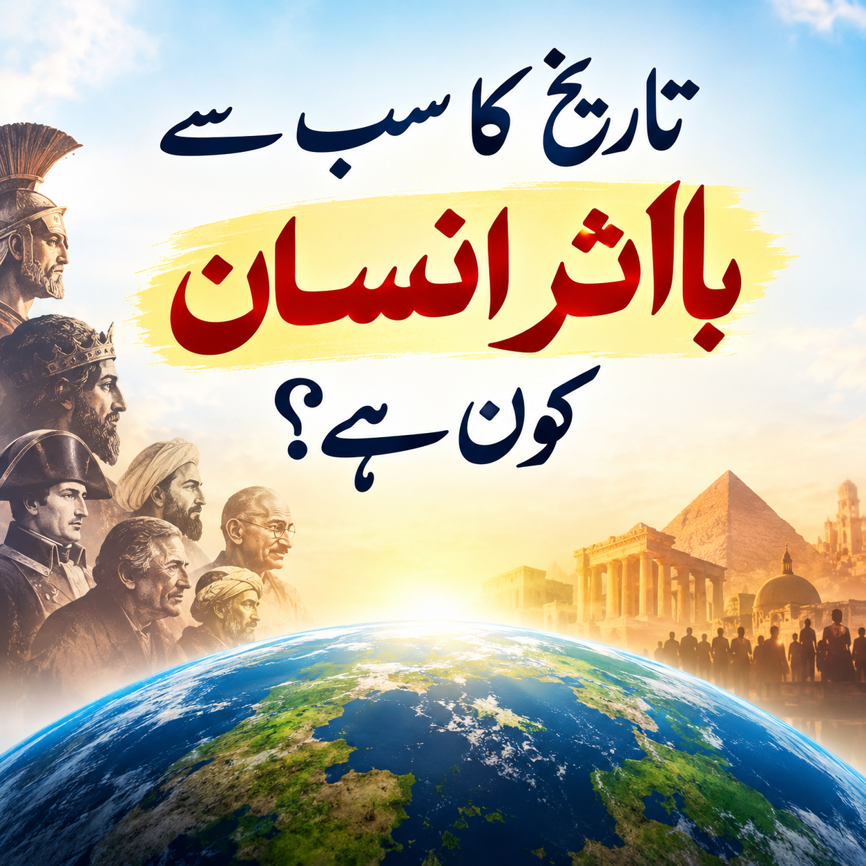 تاریخ کا سب سے بااثر انسان کون ہے؟