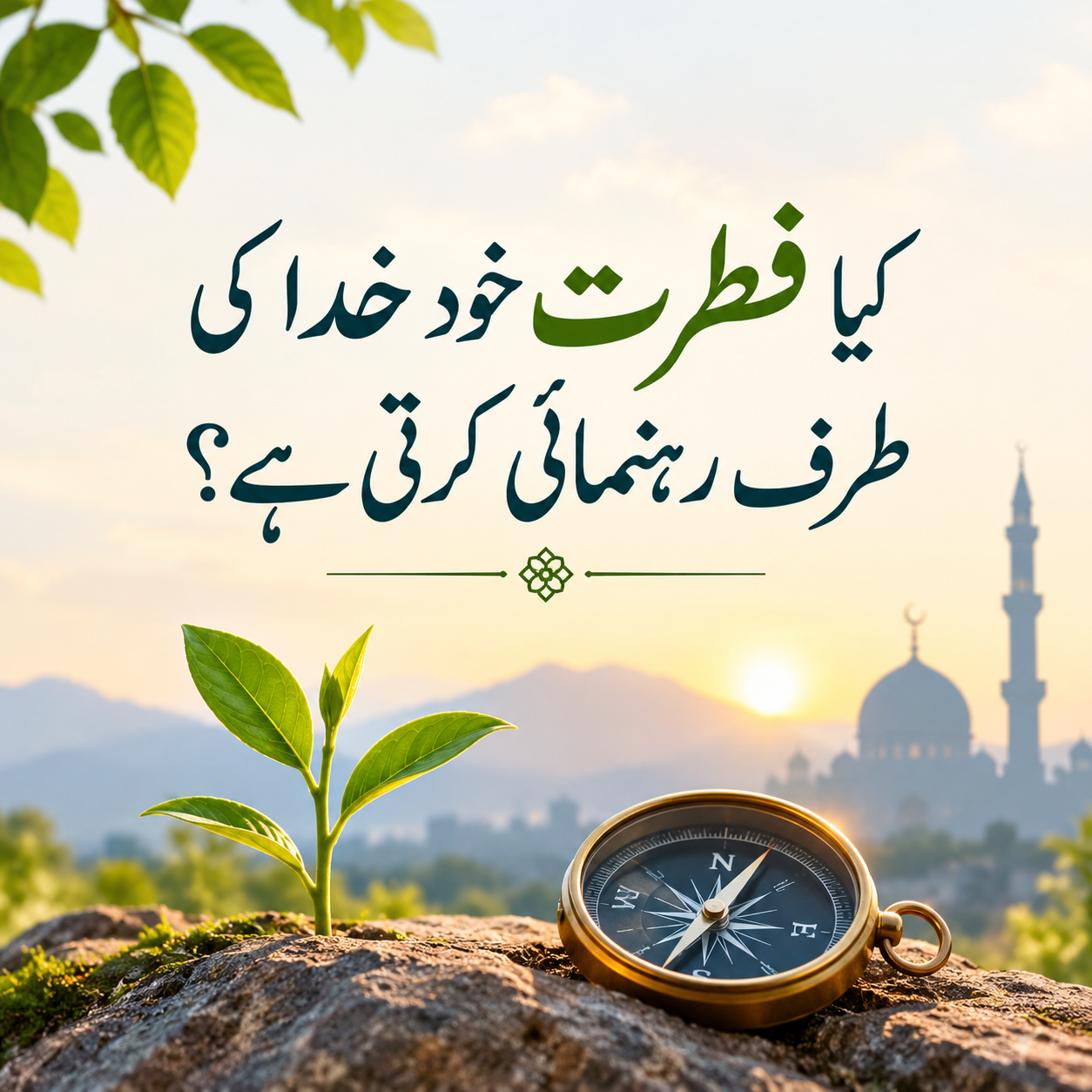 کیا فطرت خود خدا کی طرف رہنمائی کرتی ہے؟
