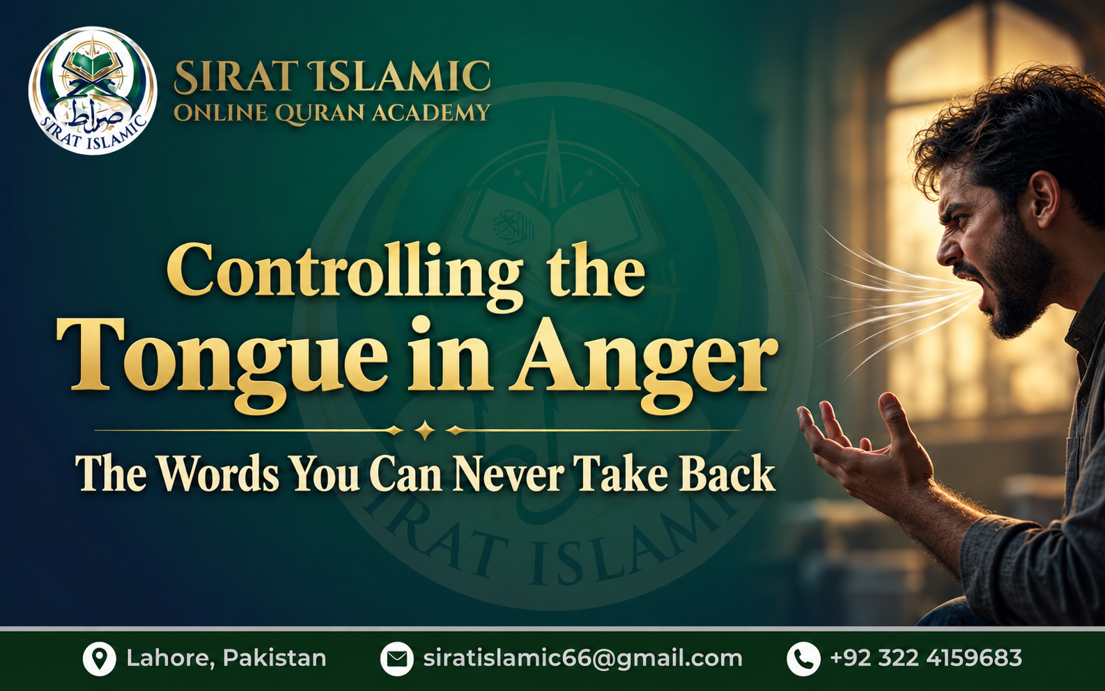 Controlling the Tongue in Anger: The Words You Can Never Take Backs