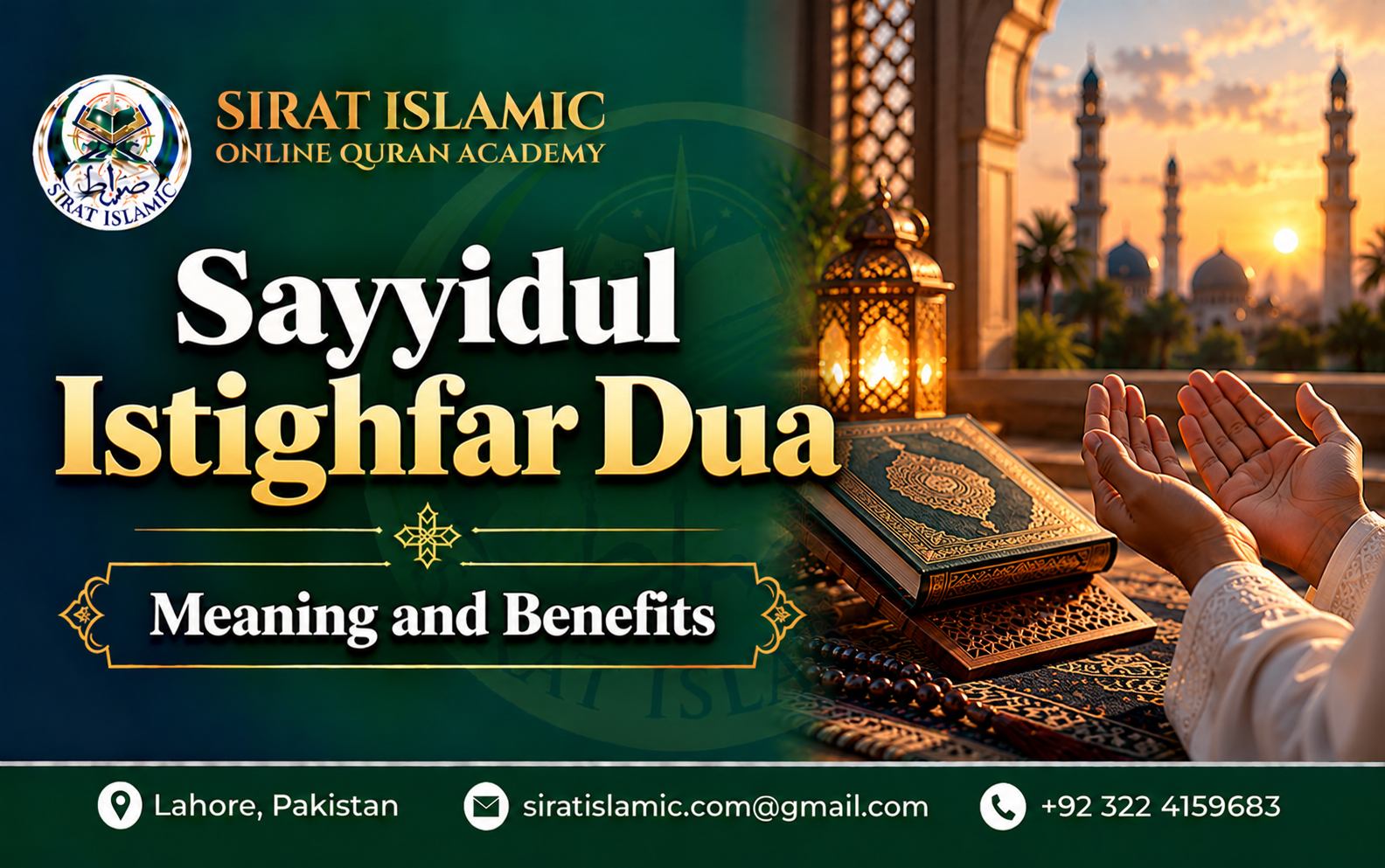Sayyidul Istighfar Dua: Meaning and Benefits